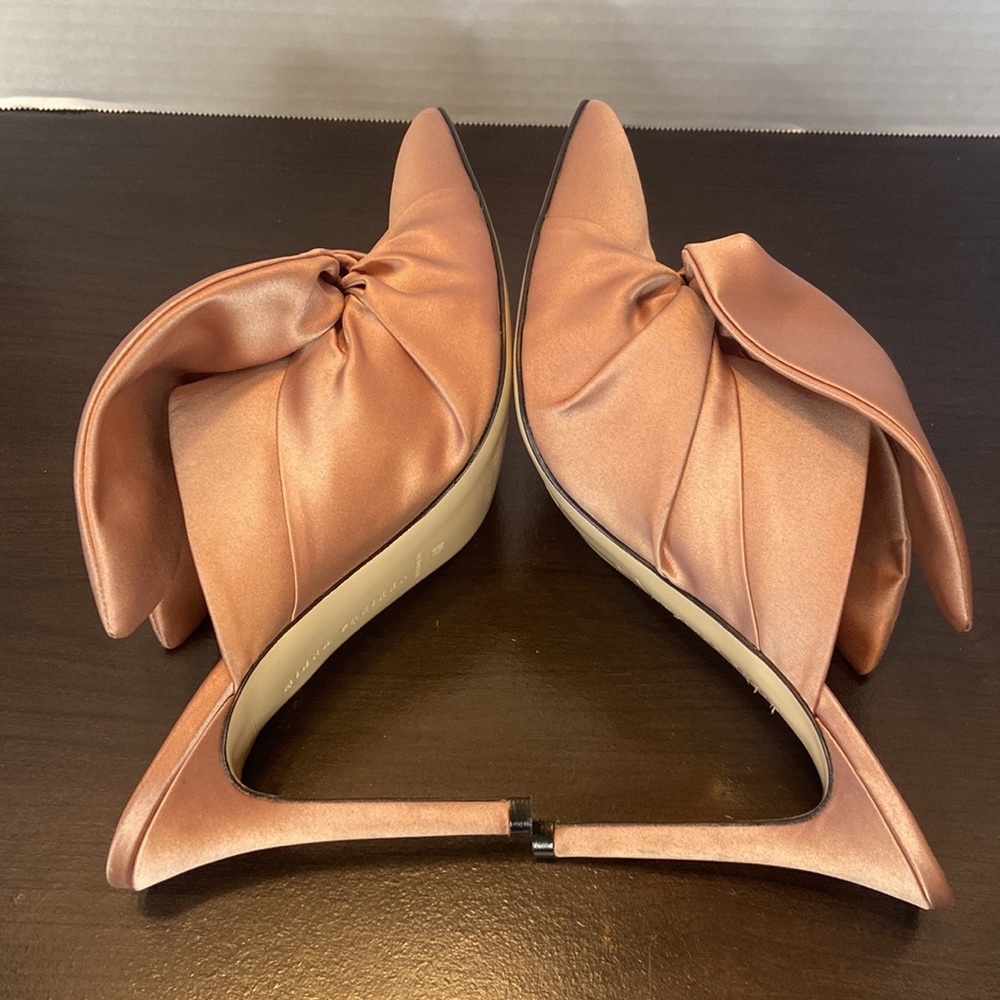 Minna Parikka Elizabeth Rose Satin Bunny Pump 40 - Picture 14 of 16